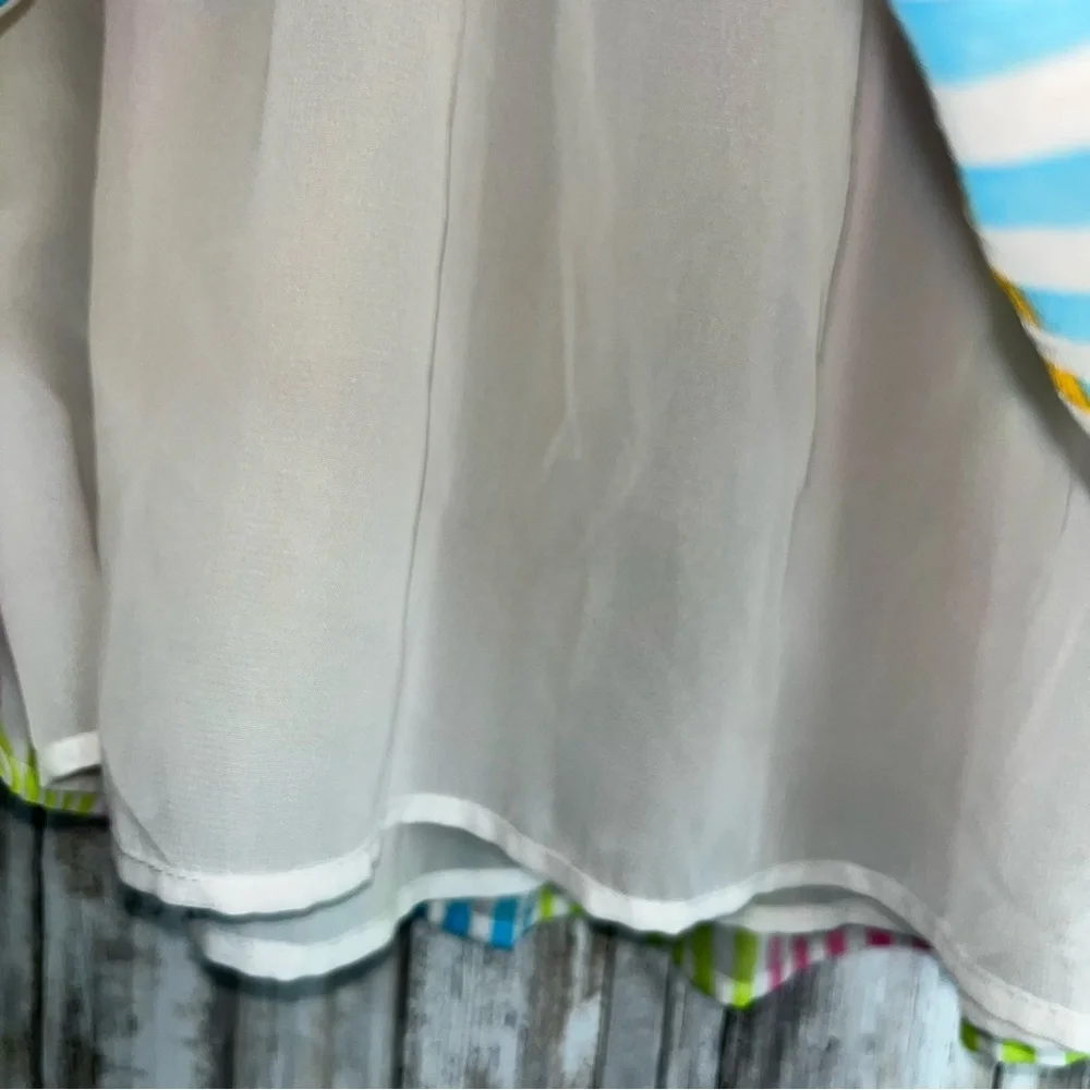 Michelle McDowell Colorful Tiered Mini Skirt - Picture 3 of 4